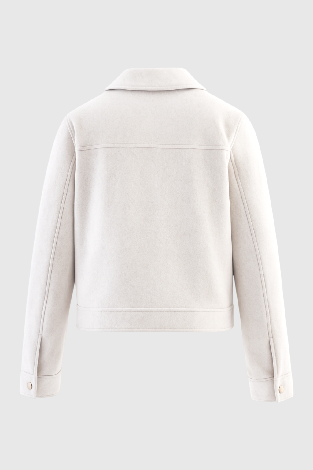 Sophia | Modern Cropped Zip-Up Jacket with Functional Pockets - Lumina