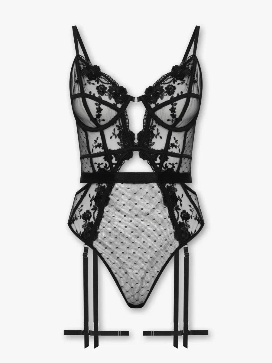 Sylvie Bodysuit - Sleek, Figure-Flattering One-Piece