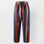 Victor | Relaxed Beige Trousers with Elastic Waistband - Lumina