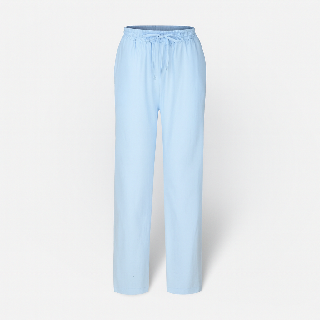Victor | Relaxed Beige Trousers with Elastic Waistband - Lumina