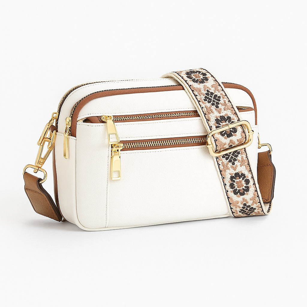 Victoria | Bohemian-Inspired Vegan Leather Shoulder Bag - Lumina