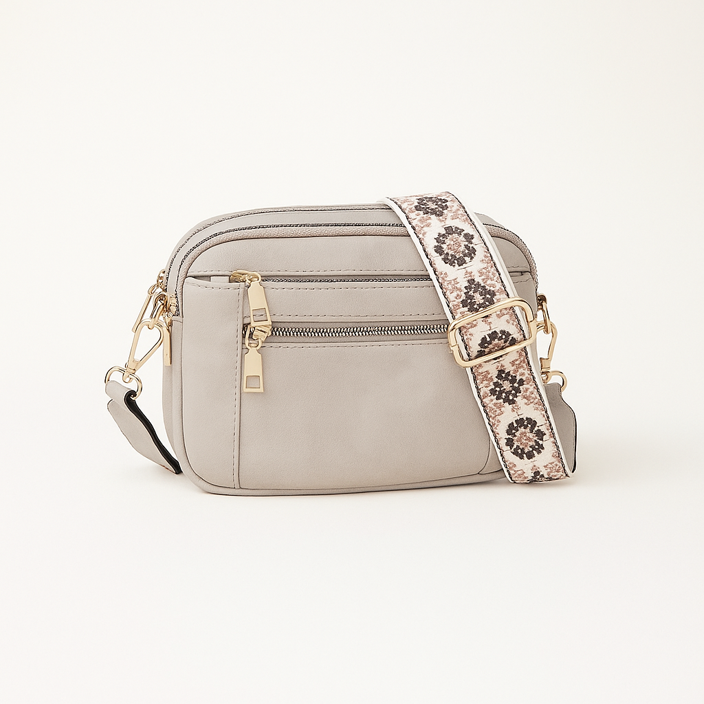 Victoria | Bohemian-Inspired Vegan Leather Shoulder Bag - Lumina
