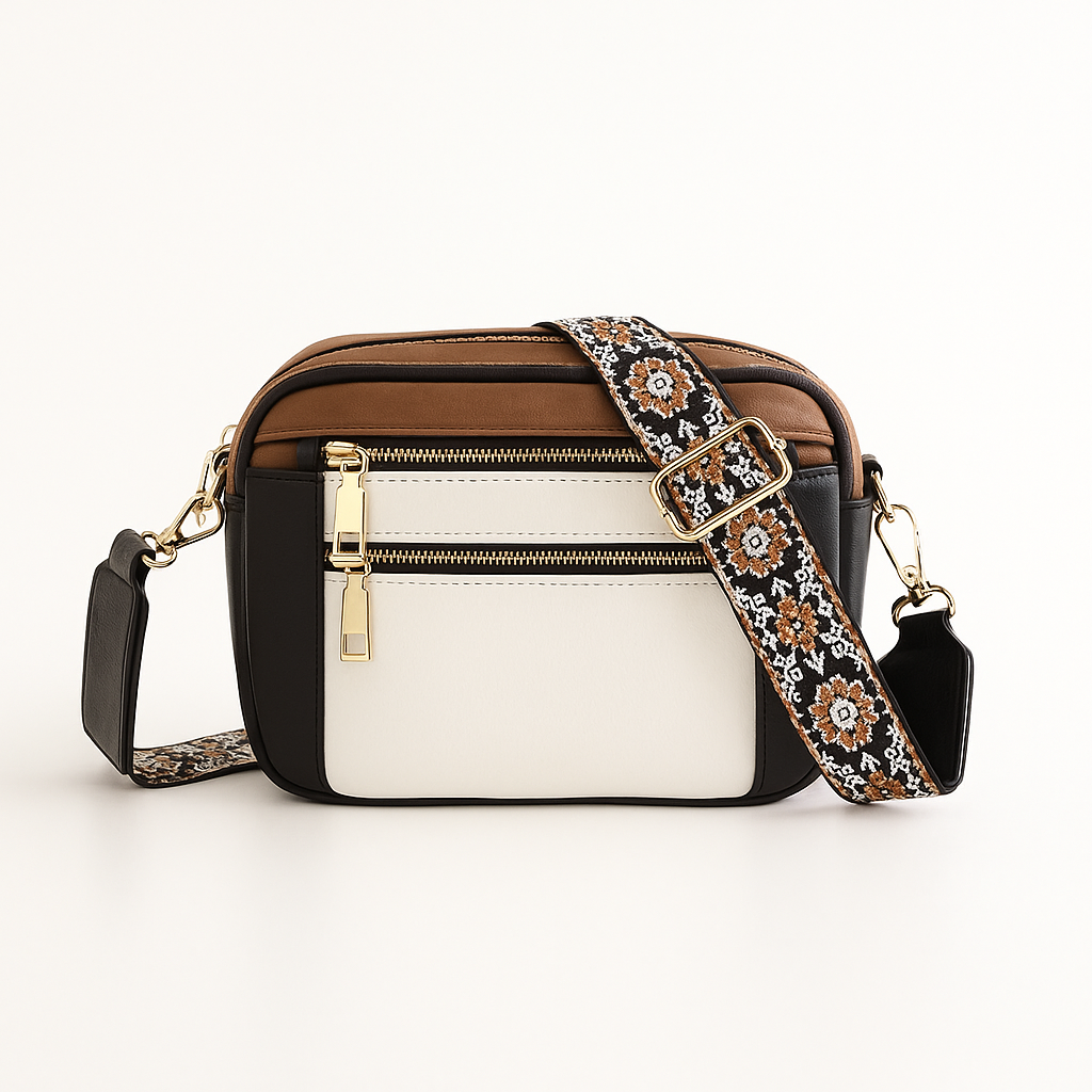 Victoria | Bohemian-Inspired Vegan Leather Shoulder Bag - Lumina