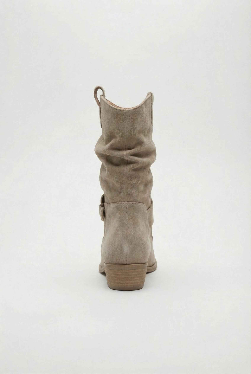 Victoria | Chic Apricot Suede Ankle Boots with Warm Lining - Lumina