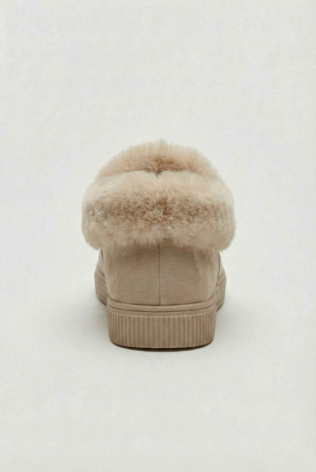 Victoria | Chic Beige Winter Boots with Sturdy Sole and Warm Lining - Lumina