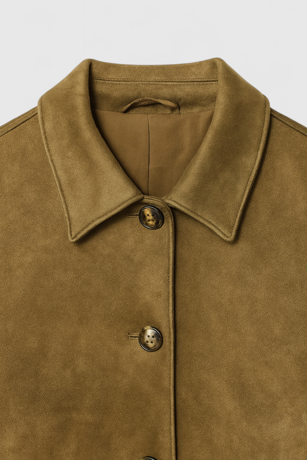 Victoria | Chic Black Button Jacket with Breathable Fabric - Lumina