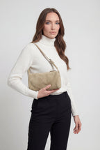Victoria | Chic Black Mini Shoulder Bag with Adjustable Strap - Lumina