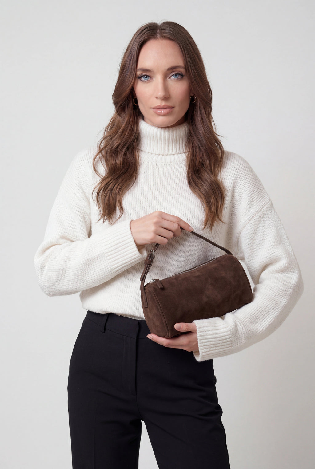 Victoria | Chic Black Mini Shoulder Bag with Adjustable Strap - Lumina