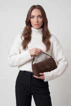 Victoria | Chic Black Mini Shoulder Bag with Adjustable Strap - Lumina