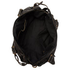 Victoria | Chic Black PU Leather Handbag with Multiple Pockets - Lumina