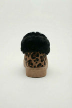 Victoria | Chic Leopard Print Ankle Boots with Cozy Lining - Lumina