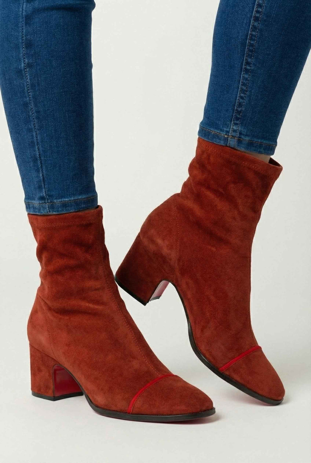 Victoria | Chic Retro Mid Calf Boots for Women with Statement Heel - Lumina
