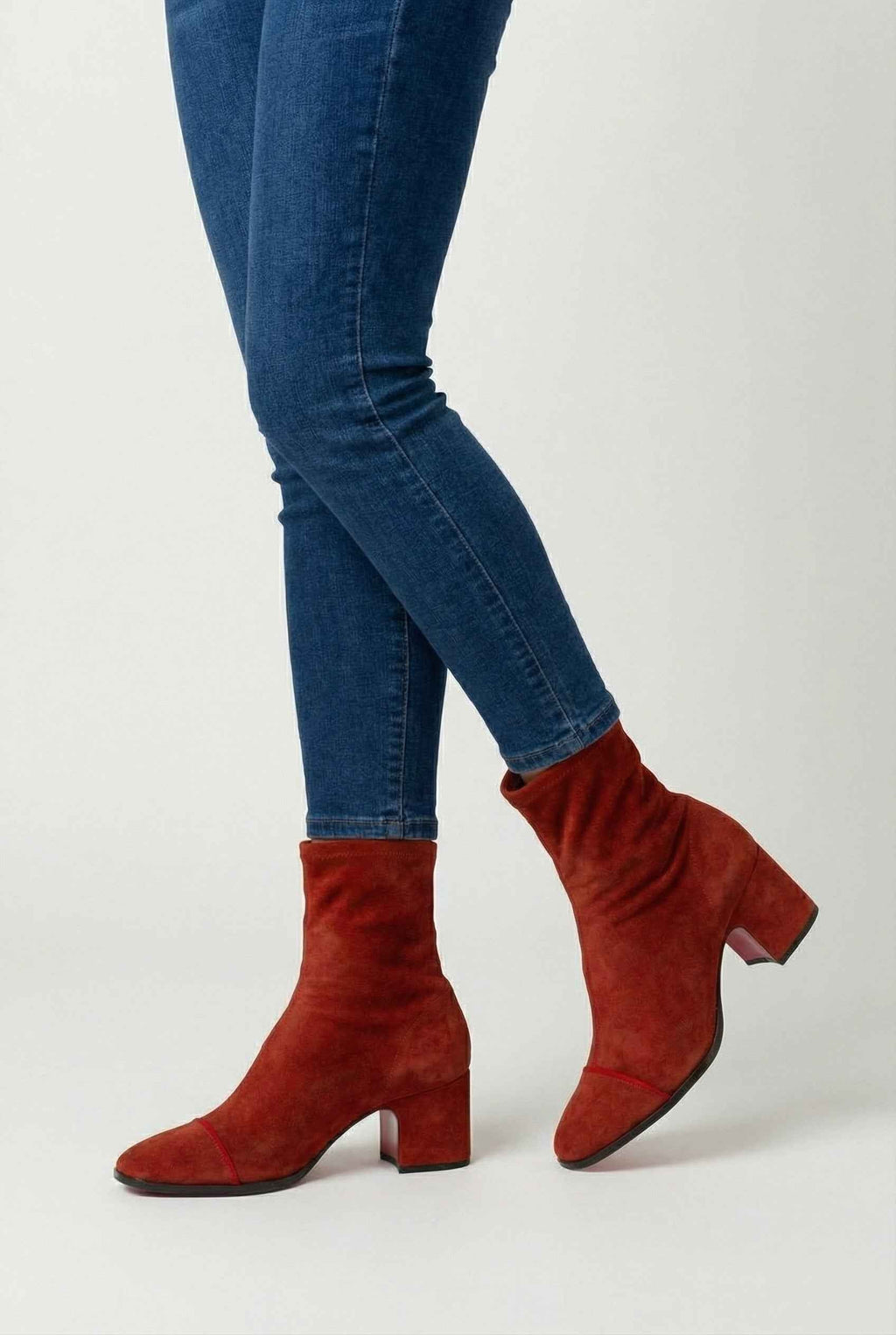 Victoria | Chic Retro Mid Calf Boots for Women with Statement Heel - Lumina