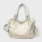 Victoria | Chic Structured Hobo Shoulder Bag with Dual Straps - Lumina