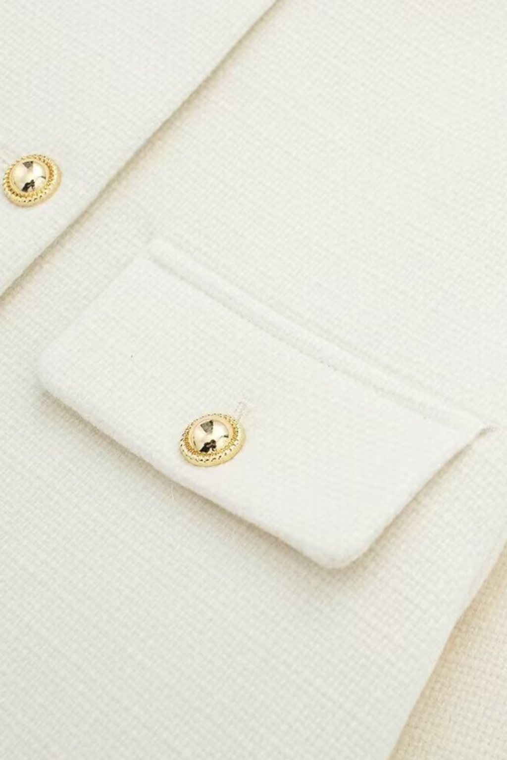 Victoria | Chic Tailored White Short Jacket with Versatile Style - Lumina
