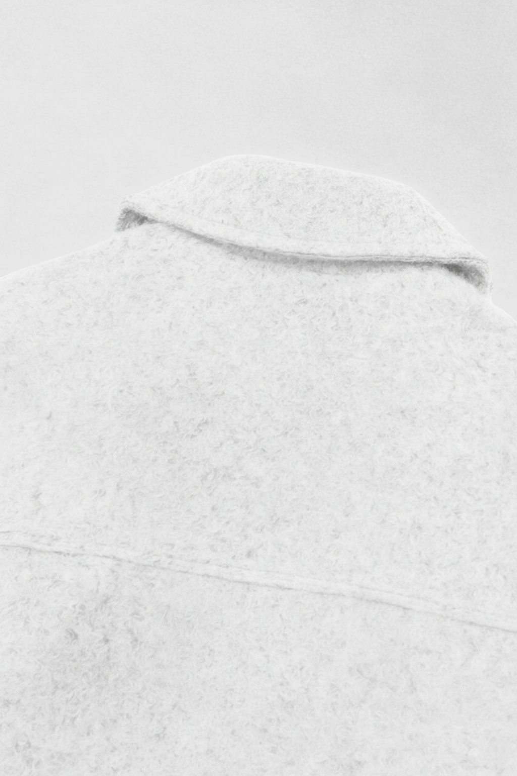 Victoria | Chic White Zip Jacket with Vintage Lapel - Lumina