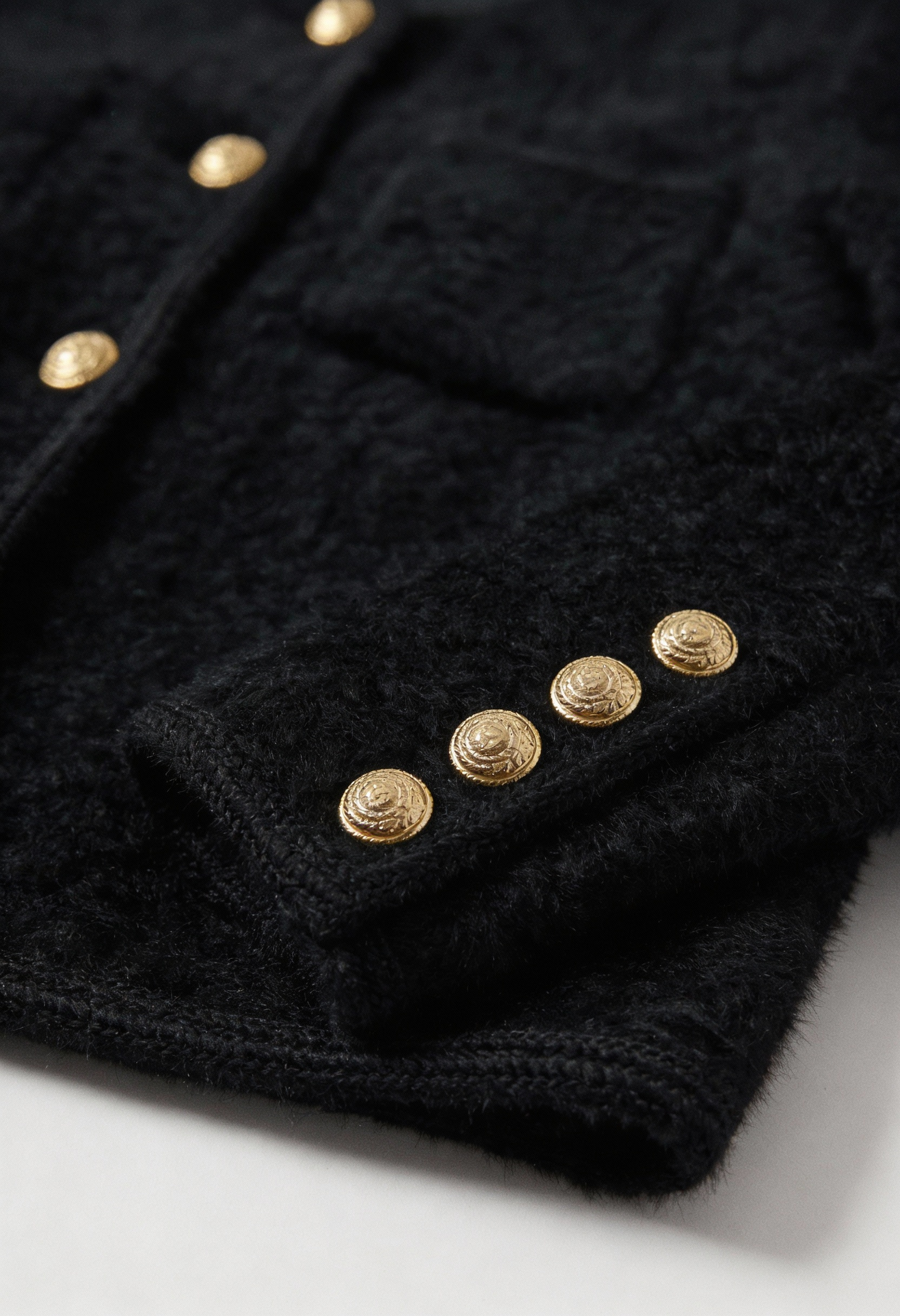 Victoria | Cozy Black Long Cardigan Sweater with Open Front Design - Lumina
