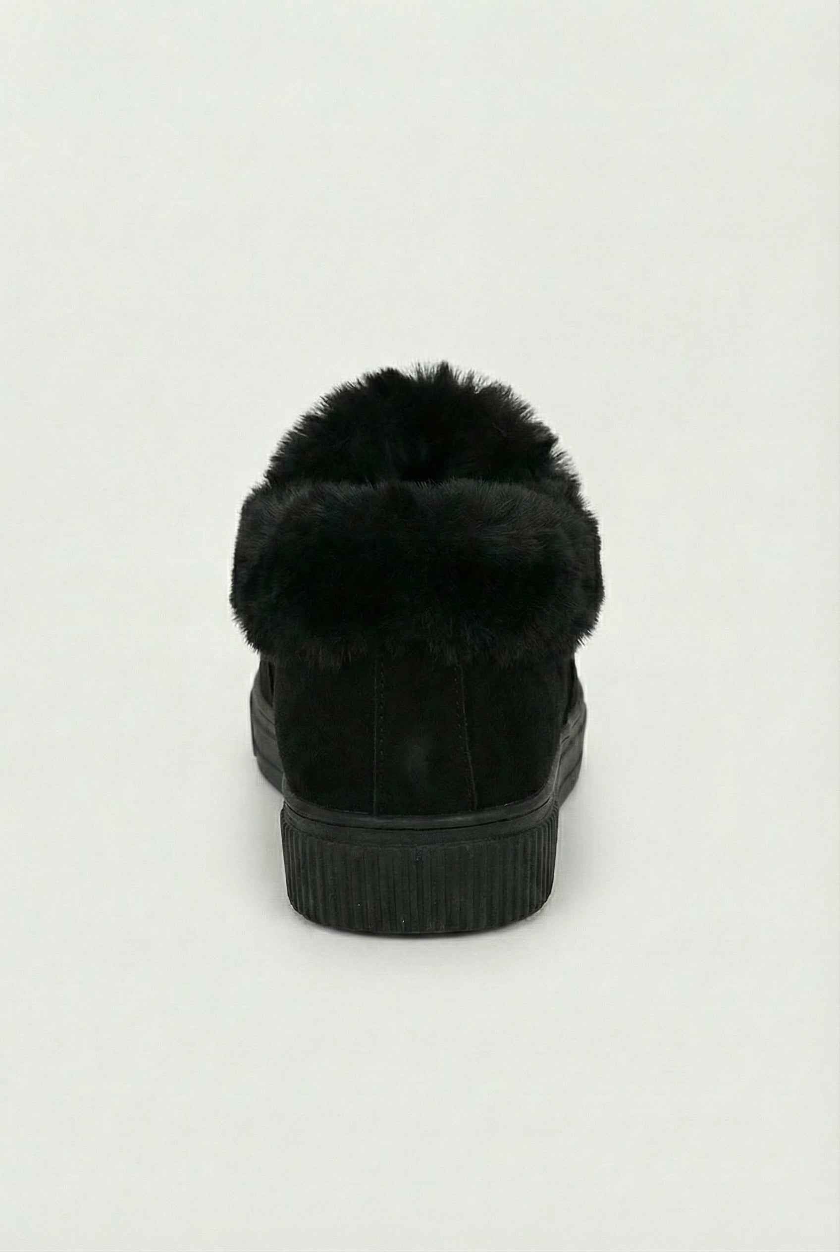 Victoria | Cozy Black Winter Boots with Warm Lining - Lumina