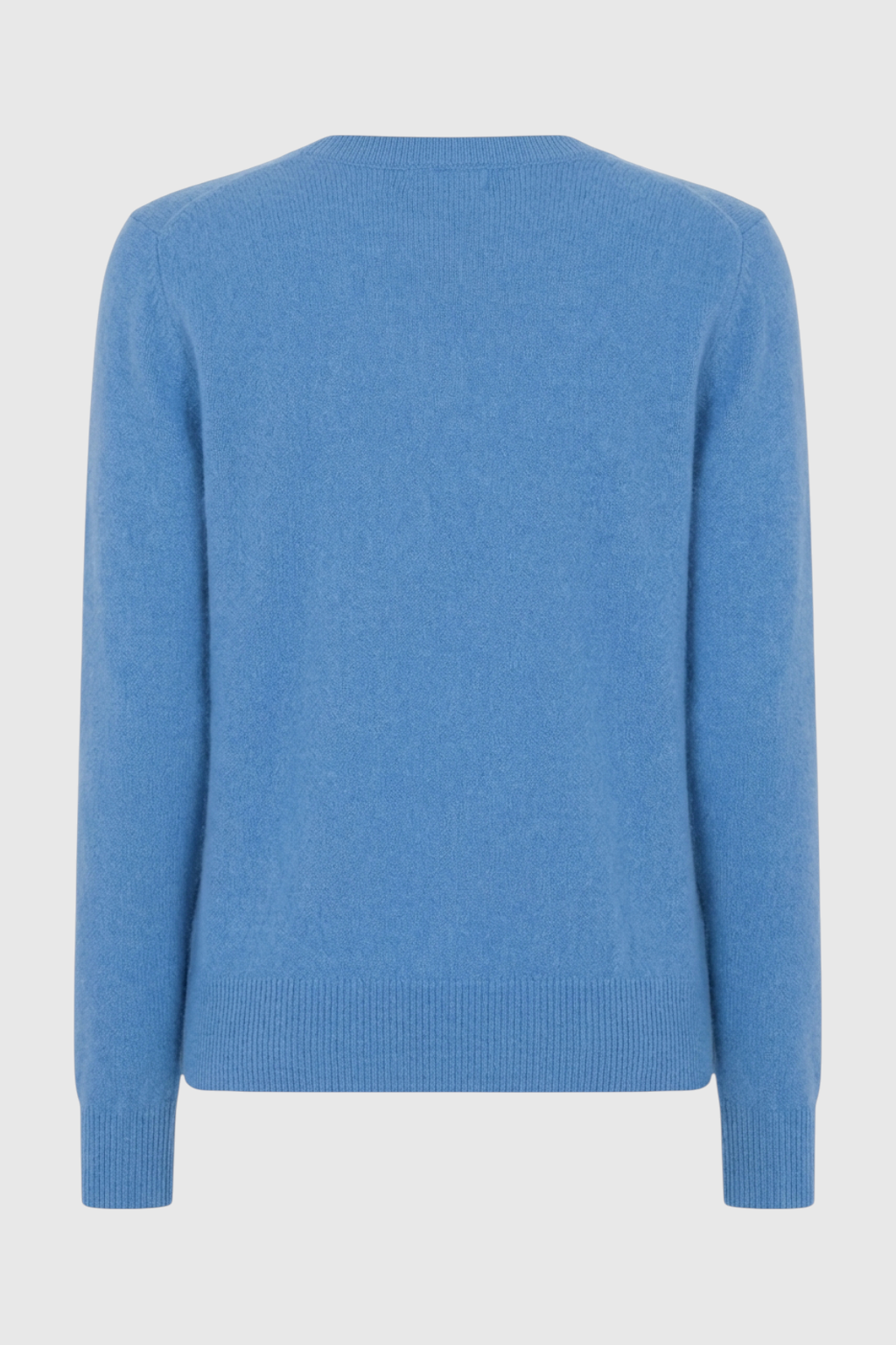 Victoria | Cozy Blue V-Neck Women's Sweater with Flattering Fit - Lumina