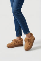 Victoria | Cozy Light Brown Ankle Boots with Warm Lining - Lumina