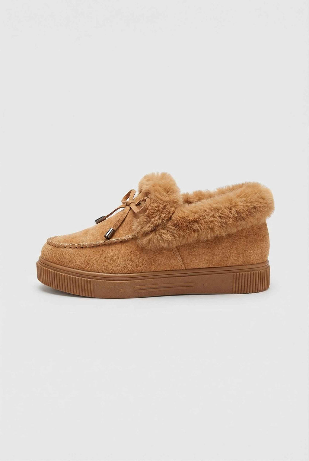 Victoria | Cozy Light Brown Ankle Boots with Warm Lining - Lumina