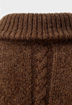 Victoria | Cozy Long Cardigan Sweater with Zipper Closure - Lumina