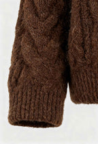 Victoria | Cozy Long Cardigan Sweater with Zipper Closure - Lumina