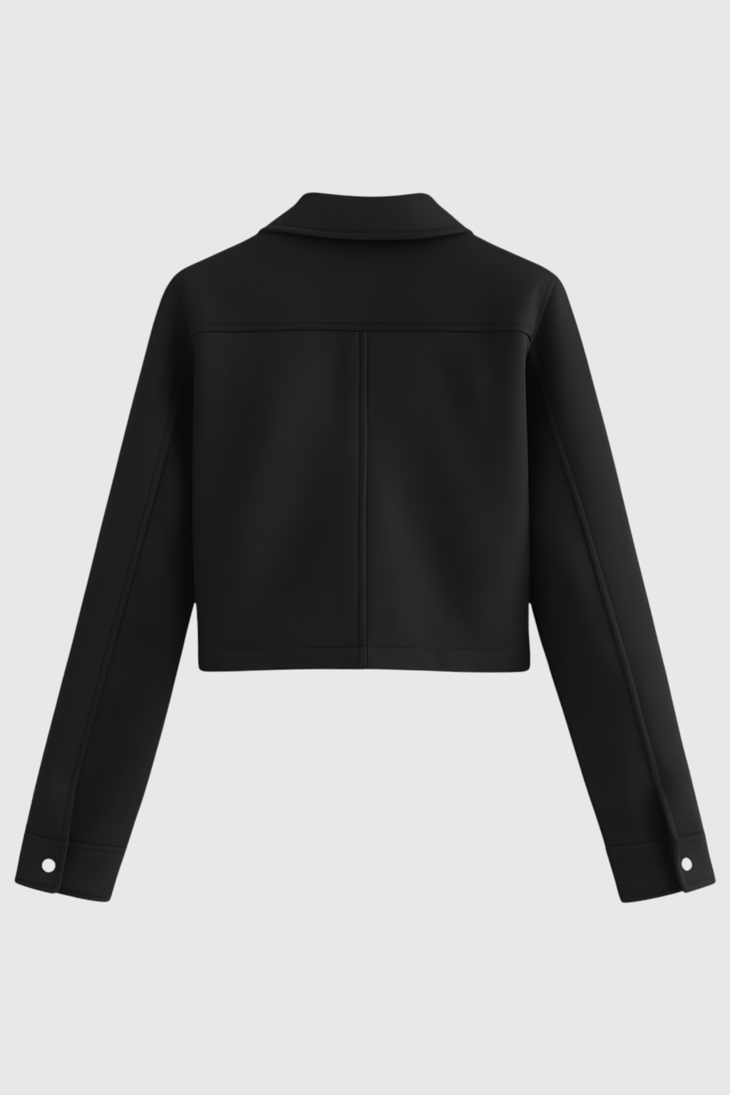 Victoria | Elegant Army Green Jacket with Button Closure - Lumina