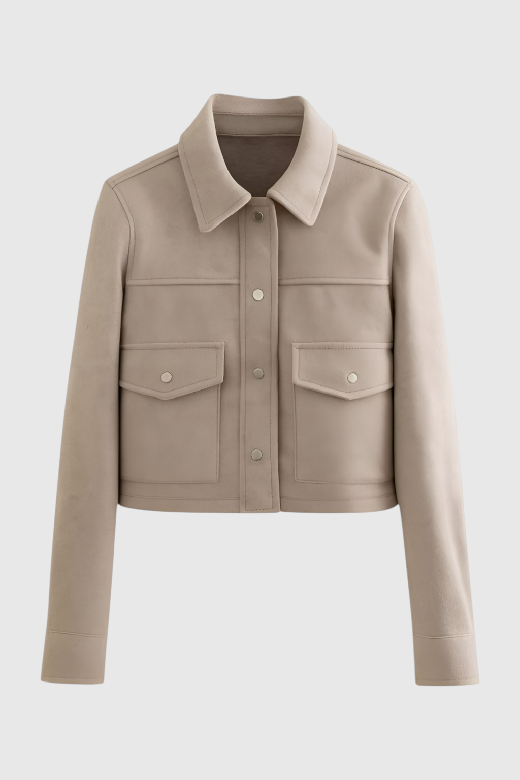 Victoria | Elegant Autumn Jacket with Classic Button Closure - Lumina