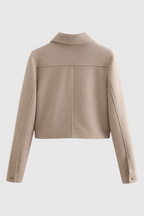Victoria | Elegant Autumn Jacket with Classic Button Closure - Lumina
