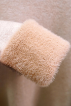 Victoria | Elegant Beige Slim Fit Turtleneck Sweater for Winter - Lumina