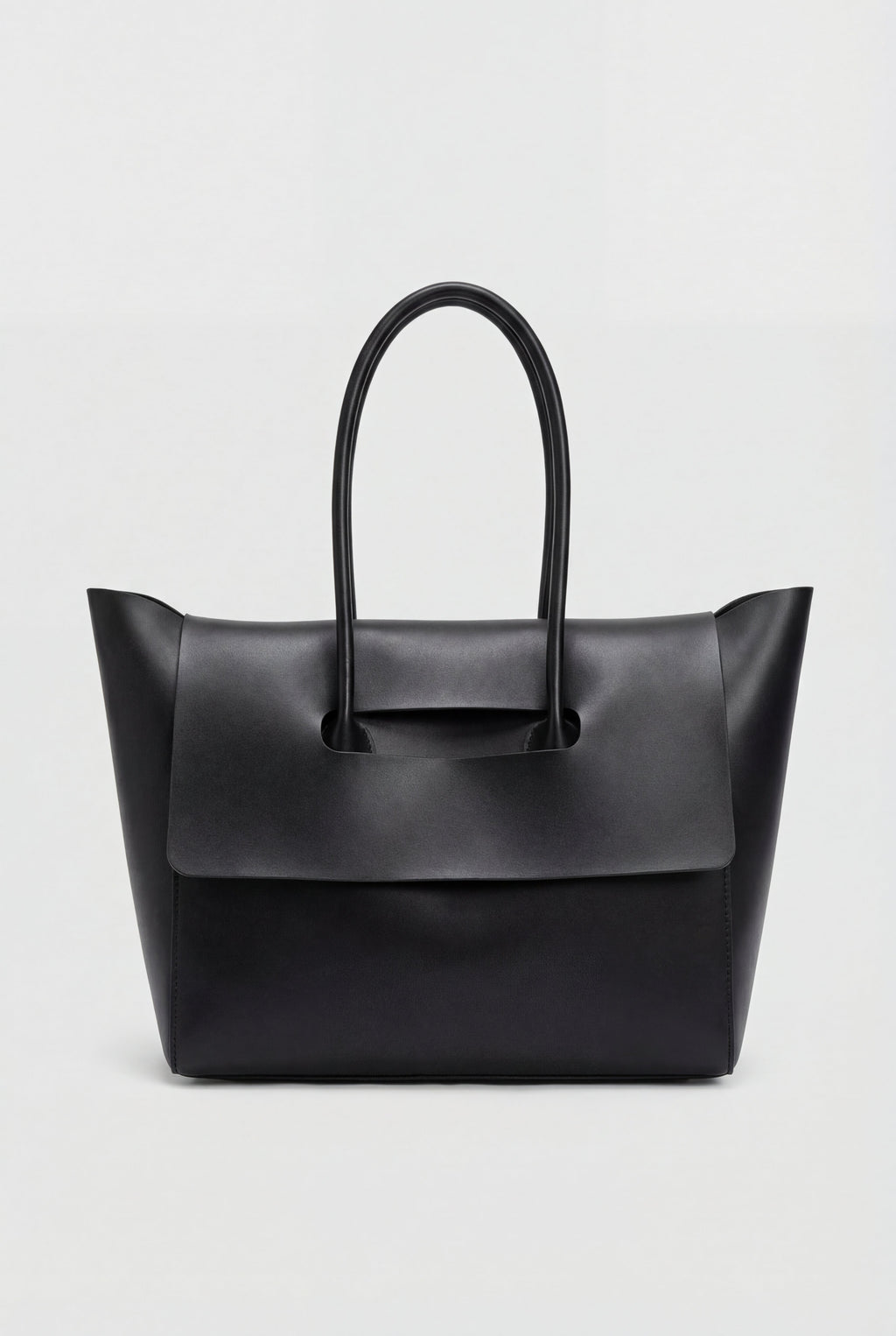 Victoria | Elegant Black Handbag with Adjustable Strap - Lumina