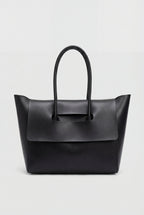 Victoria | Elegant Black Handbag with Adjustable Strap - Lumina