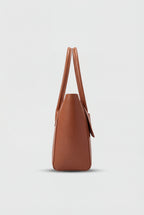 Victoria | Elegant Black Handbag with Adjustable Strap - Lumina