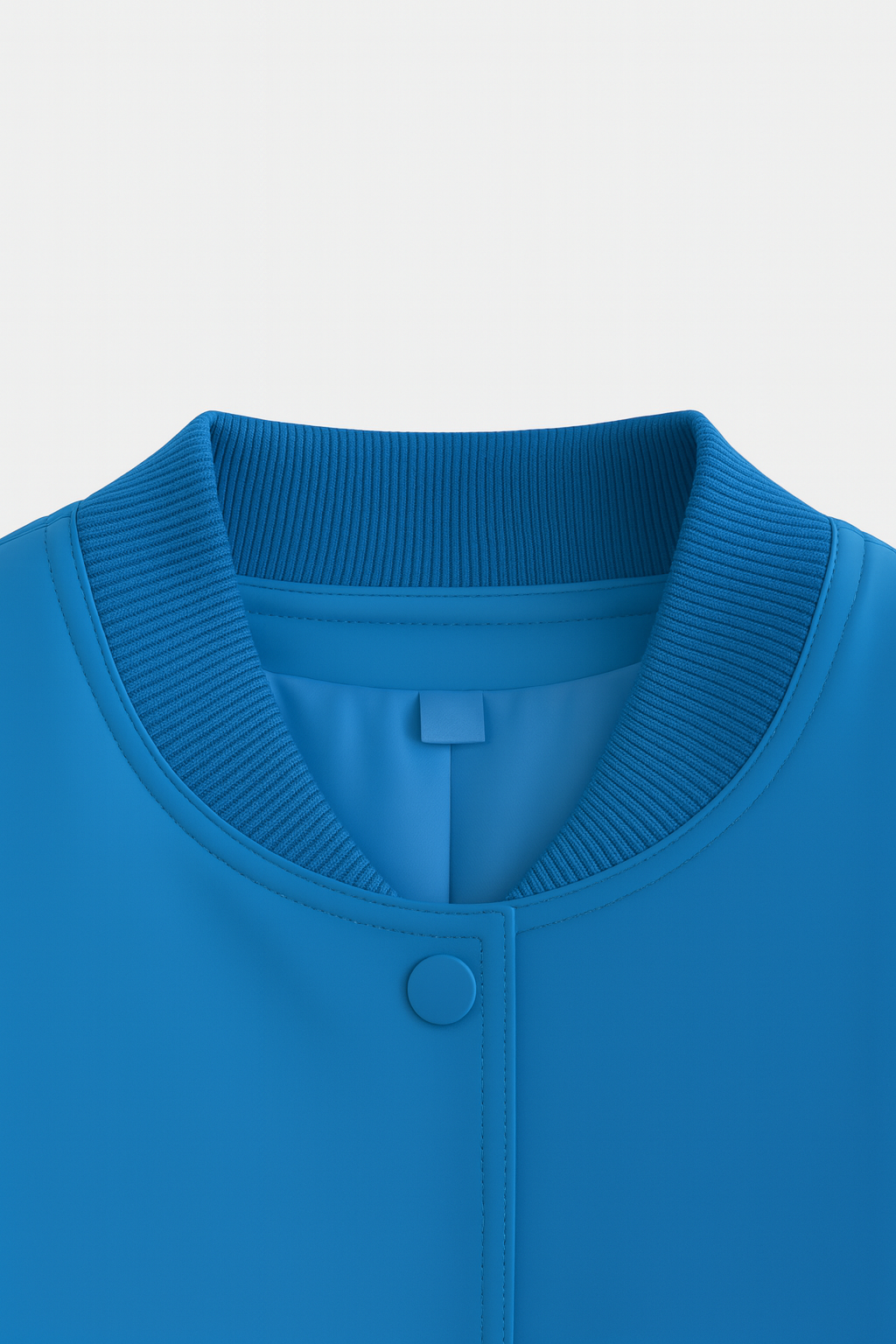 Victoria | Elegant Blue Bomber Jacket with Timeless Design - Lumina