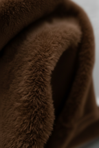 Victoria | Elegant Brown Turtleneck Sweater with Slim Fit - Lumina