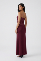 Victoria | Elegant Lace Mermaid Wedding Dress with Corset Back - Lumina
