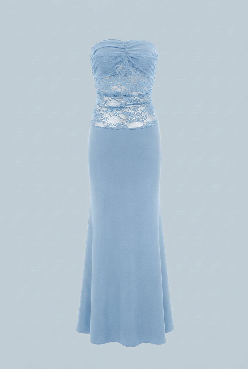 Victoria | Elegant Lace Mermaid Wedding Dress with Sculpted Silhouette - Lumina