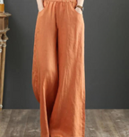 Victoria | Elegant Loose-Fitting Trousers with Chic Design - Lumina