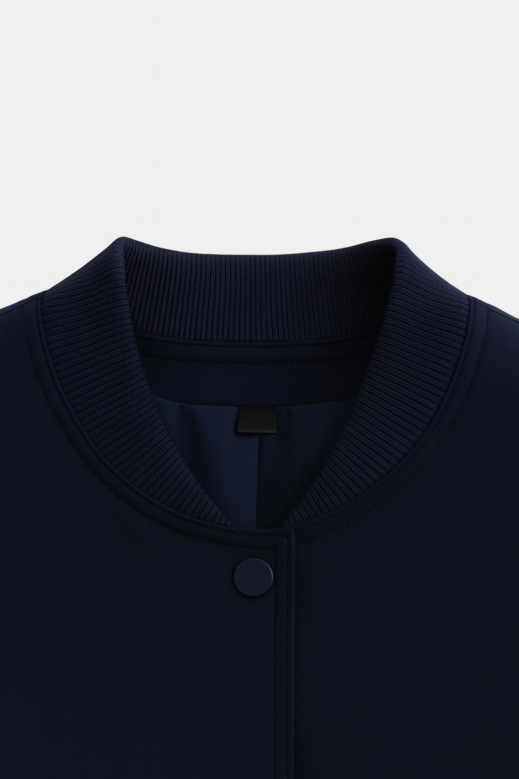 Victoria | Elegant Navy Bomber Jacket with Timeless Design - Lumina