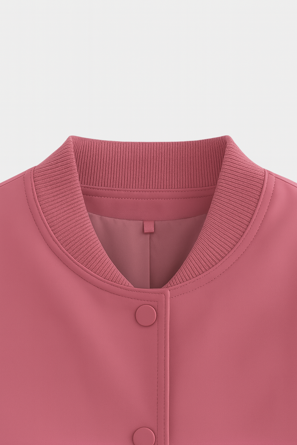 Victoria | Elegant Pink Bomber Jacket with Timeless Design - Lumina