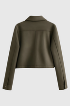 Victoria | Elegant Pink Jacket with Classic Button Closure - Lumina