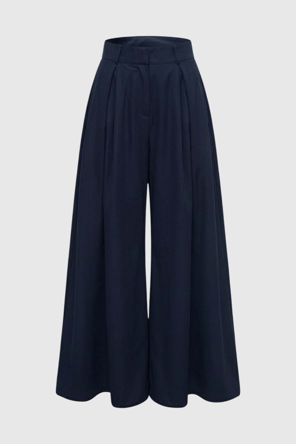 Victoria | Elegant Wide Leg Trousers with Stretch Comfort - Lumina