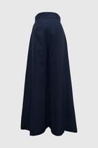 Victoria | Elegant Wide Leg Trousers with Stretch Comfort - Lumina