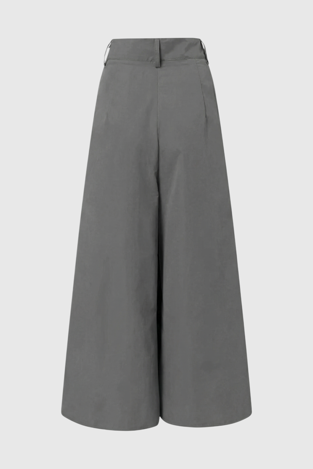 Victoria | Flowy High-Waist Palazzo Pants for Women in Gray - Lumina