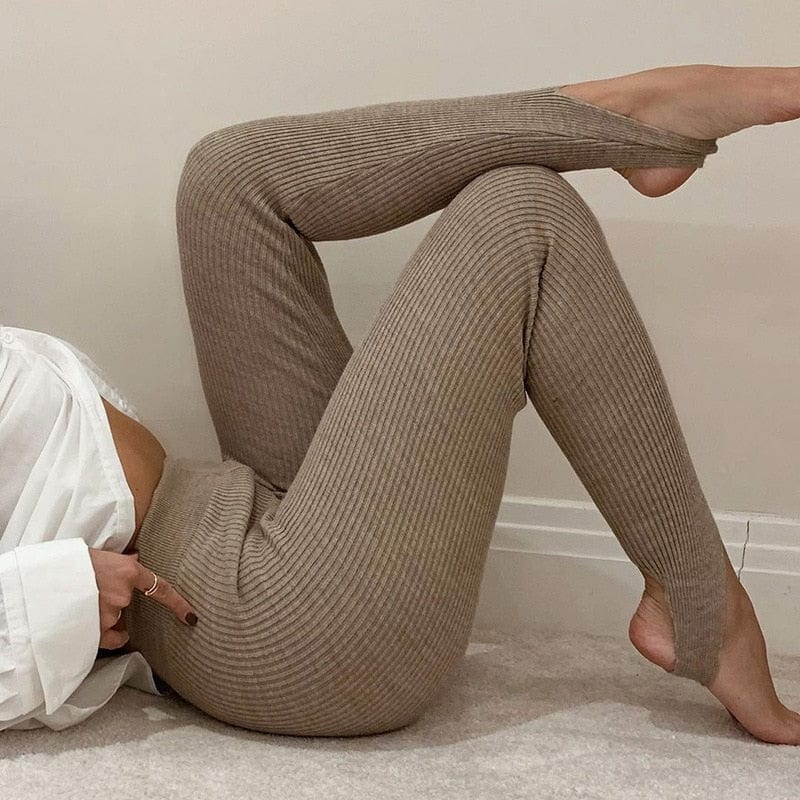 Victoria | High-Waisted Black Leggings with Exceptional Stretch - Lumina