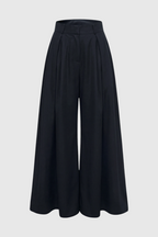 Victoria | High-Waisted Wide Leg Trousers with Elegant Fit - Lumina