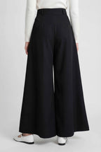 Victoria | High-Waisted Wide Leg Trousers with Elegant Fit - Lumina
