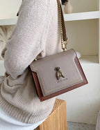 Victoria | Structured Elegant Chain Bag with Chic Detailing - Lumina