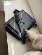 Victoria | Structured Elegant Chain Bag with Chic Detailing - Lumina
